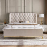 Adele Super King Bed - 200x200 cm - Homeclara