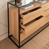 Anders Dressing Table avec miroir - Homeclara