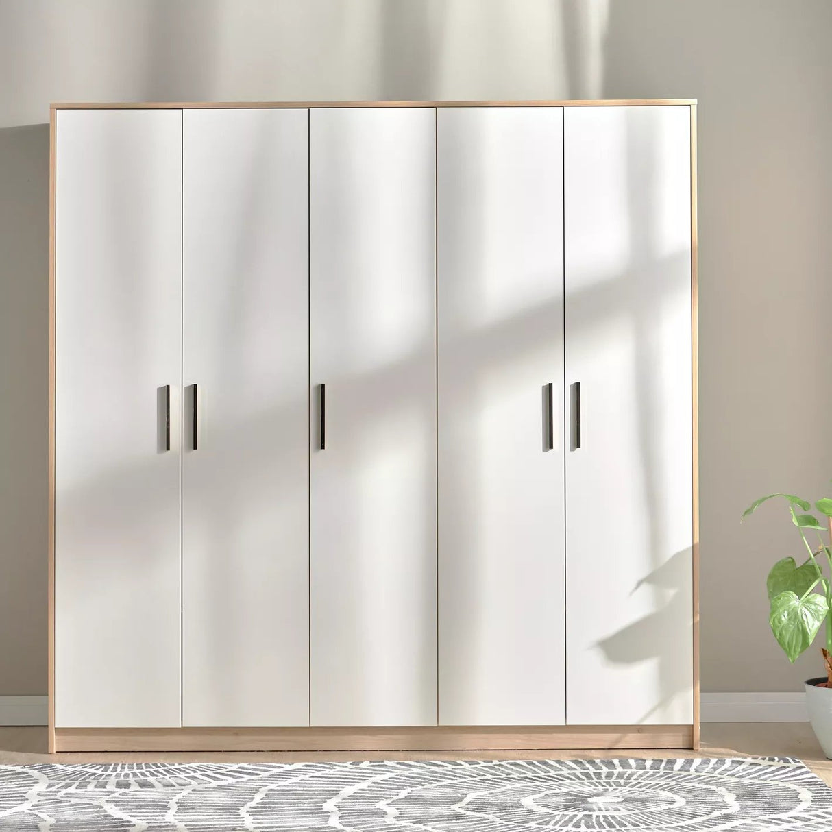 Armoire 5 portes Bursa - Homeclara