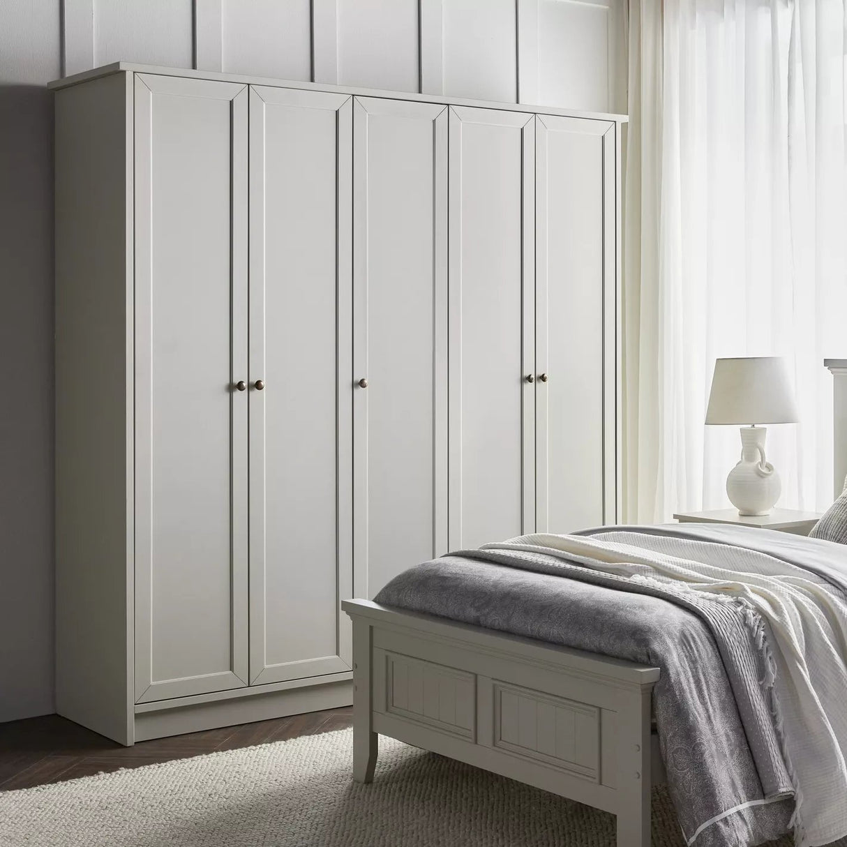 Armoire 5 portes Clifford - Homeclara