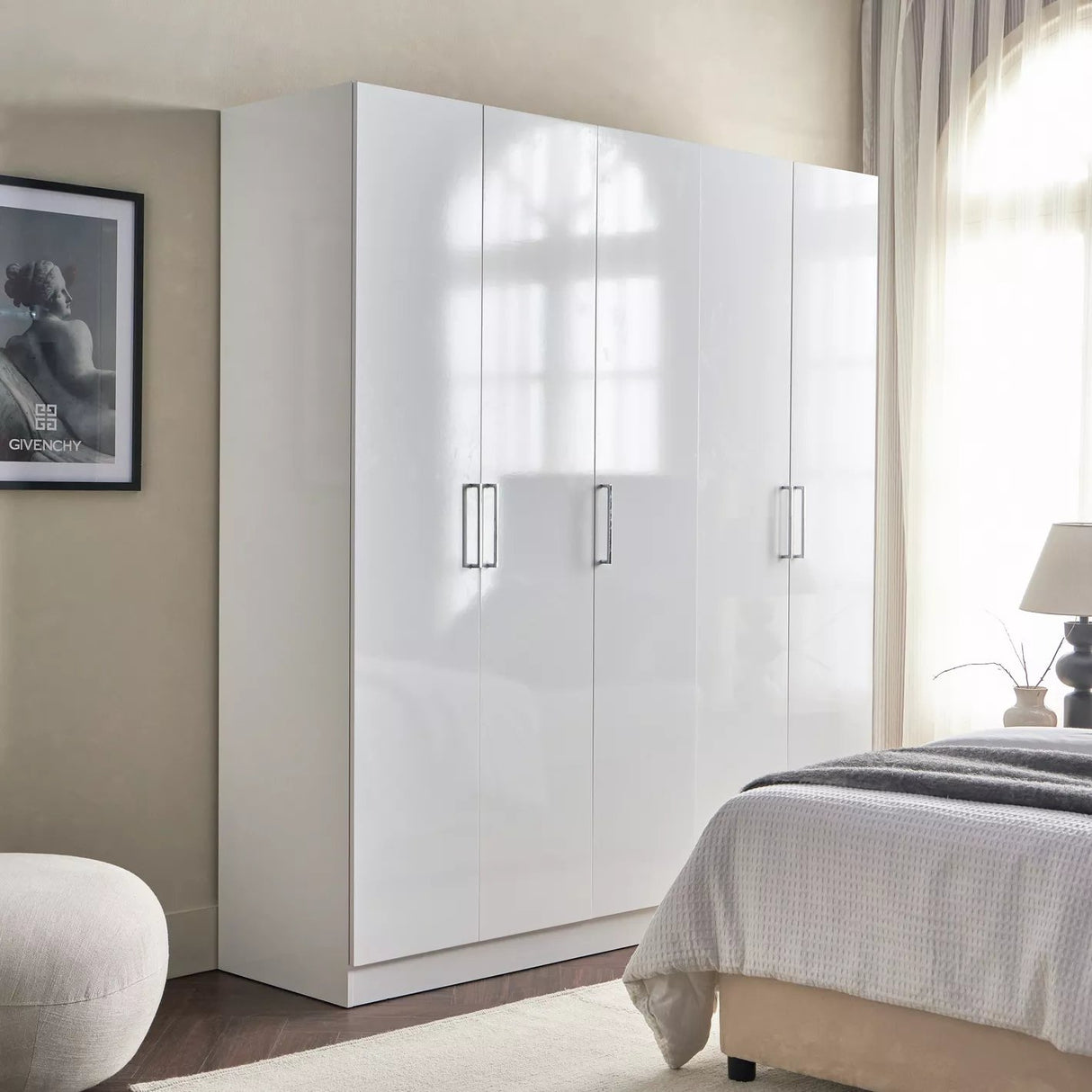 Armoire 5 portes Otis - Homeclara