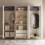 Armoire 6 portes avec tiroirs Kourtney - Homeclara