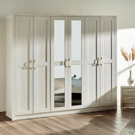 Armoire Cory 6 portes - Homeclara