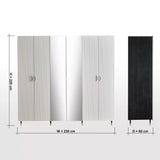 Armoire Mono 6 portes avec tiroir - Homeclara