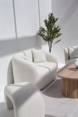 Fauteuil Amanti Boucle 2 places - Homeclara