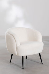 Fauteuil en Chenille Benos - Homeclara