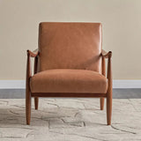 Fauteuil en cuir Luna - Homeclara