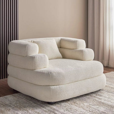 Fauteuil en tissu Emerge - Homeclara