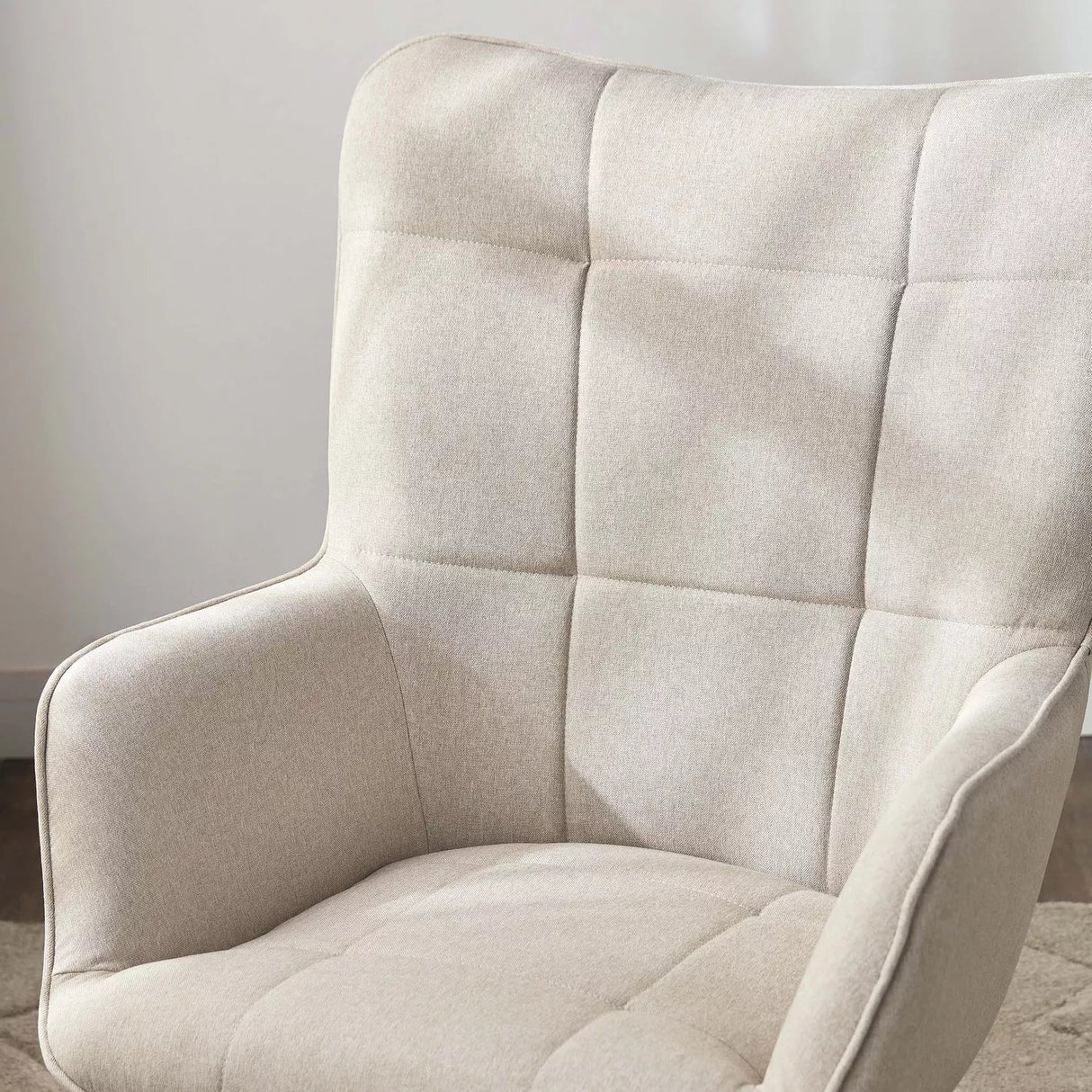 Fauteuil en tissu Rudnick - Homeclara