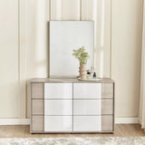 Nova 6 - Drawer Dresser with Mirror - Homeclara