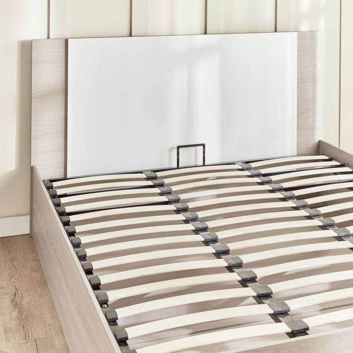 Nova King Bed with Hydraulic Storage - 180x200 cm - Homeclara