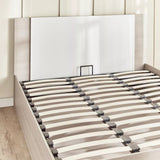 Nova King Bed with Hydraulic Storage - 180x200 cm - Homeclara