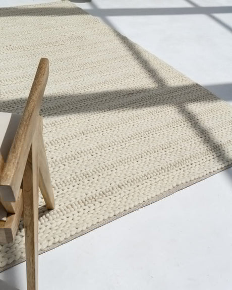 Subtil Sérénité - Tapis Tissé Beige Clair (200X300CM) - Homeclara