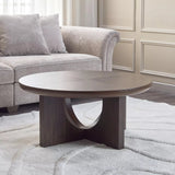 Table basse avec plateau en bois Arbon - Homeclara