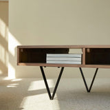 Table basse en noyer massif - Homeclara