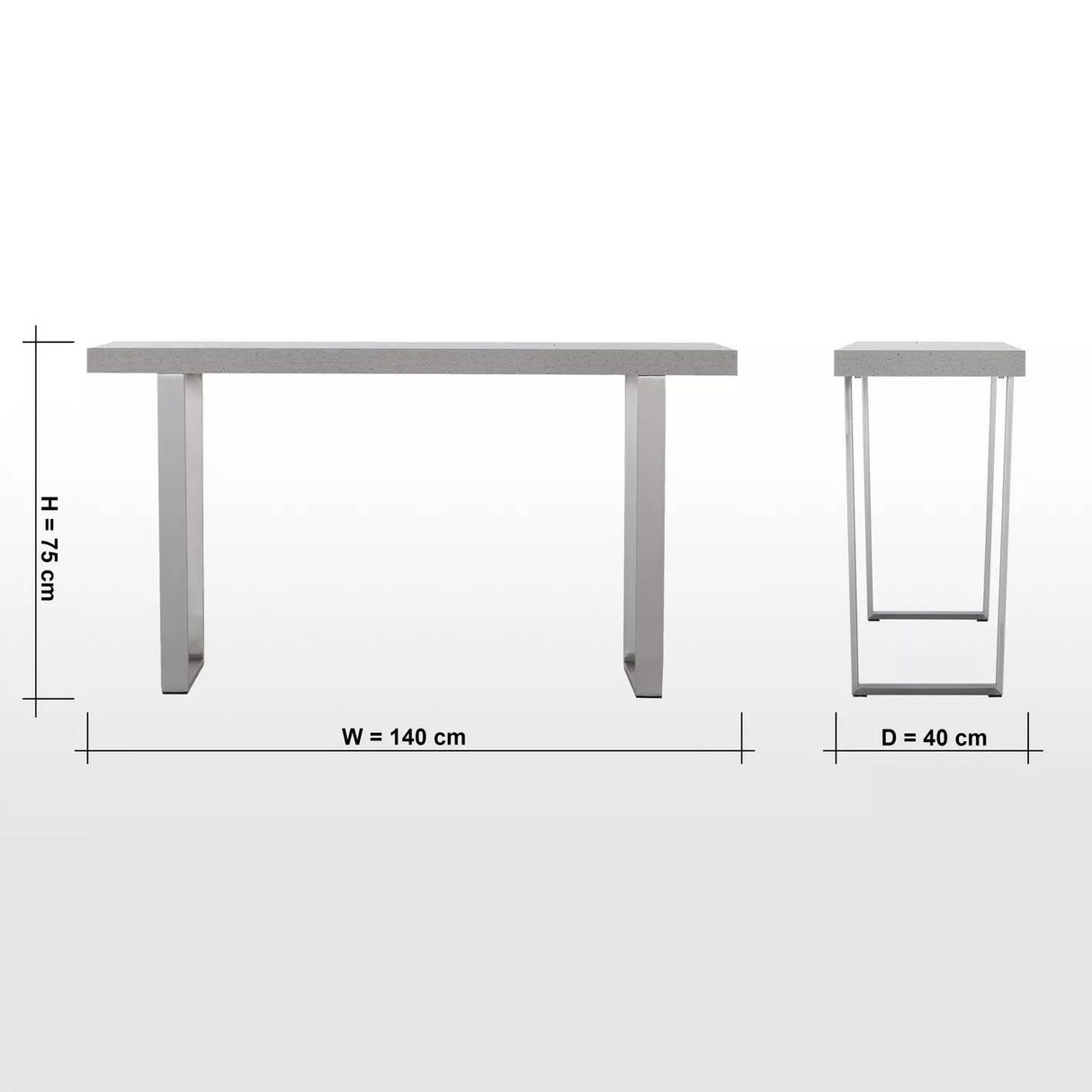 Table console Boston - Homeclara